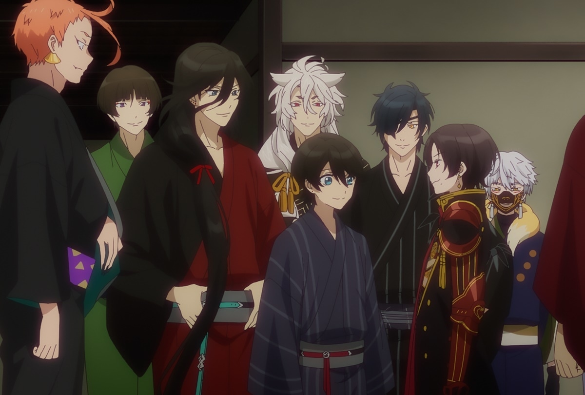 特『刀剣乱舞-花丸-』～月ノ巻～ 花火を楽しむ場面写真が到着