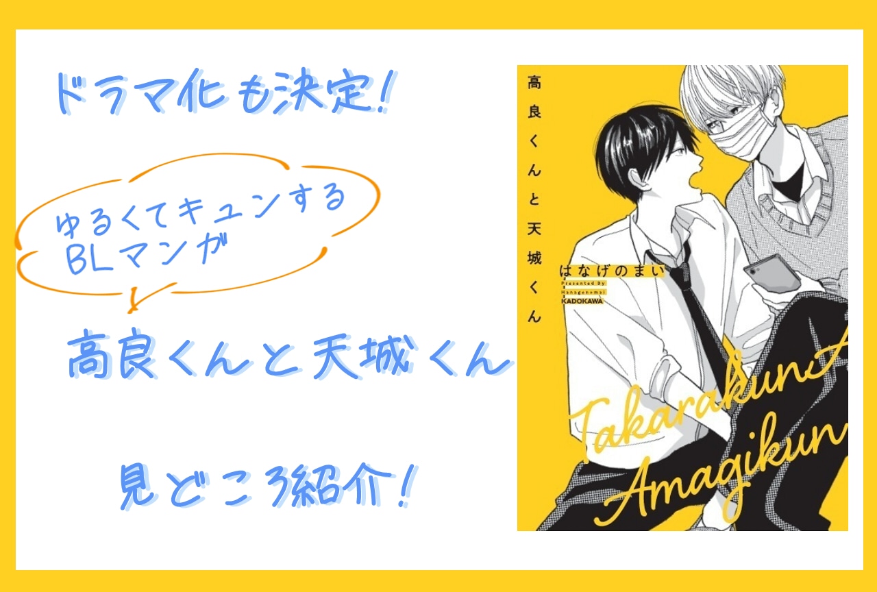 漫画『高良くんと天城くん』見どころ紹介