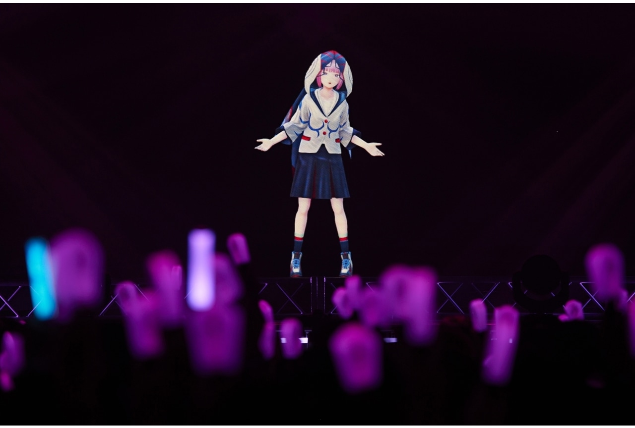 バーチャルシンガー花譜(カフ)の武道館ライブより公式レポ到着！