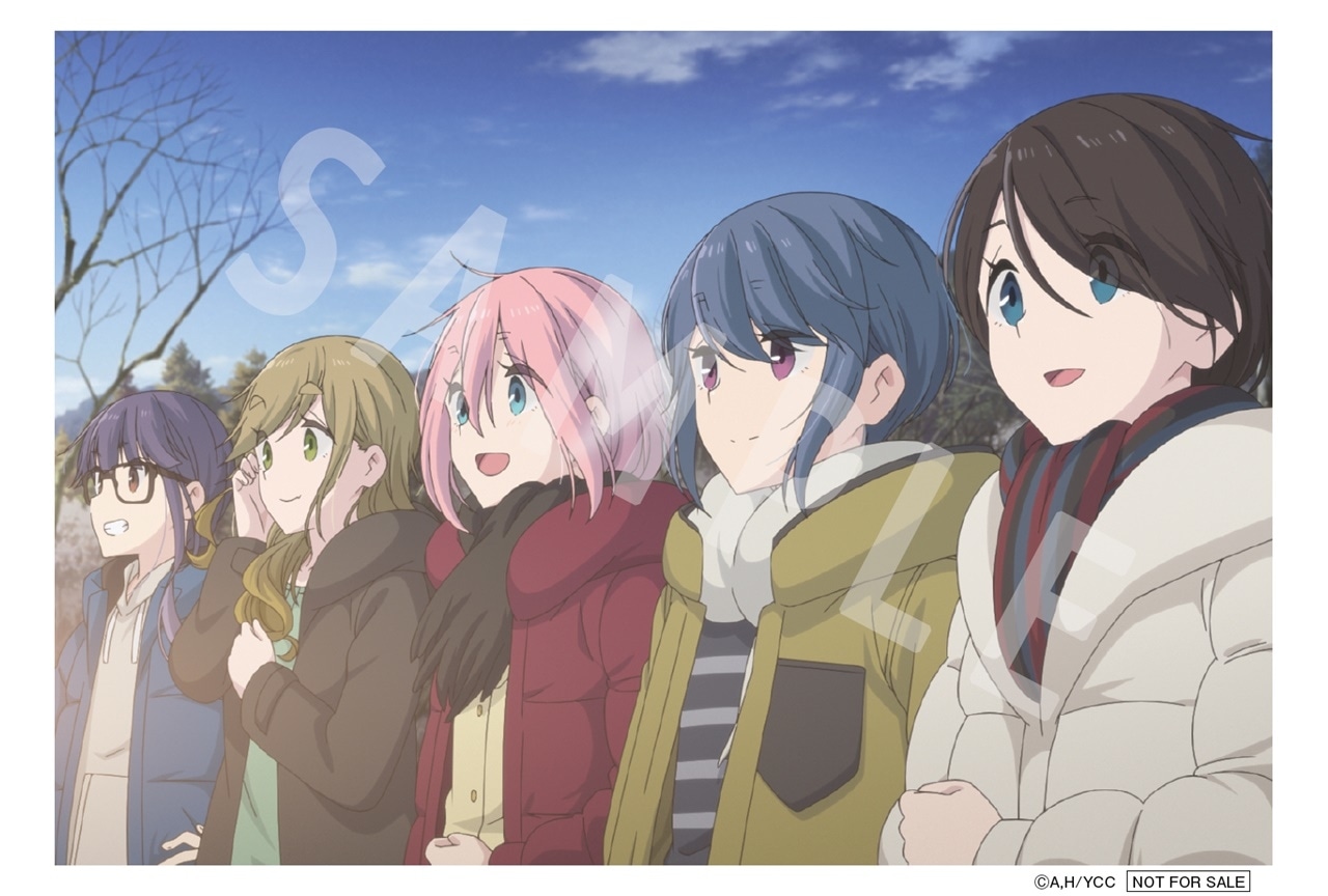 アニメ映画『ゆるキャン△』8/5よりEDイラスト特製フォトカード配布