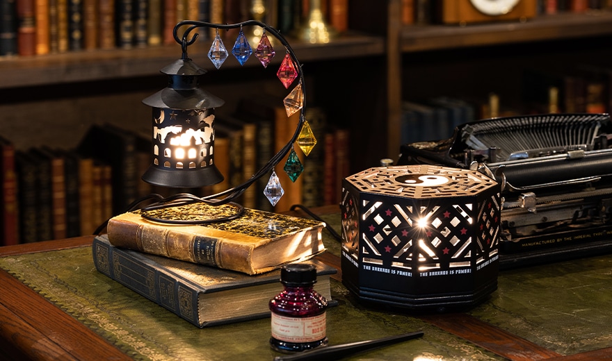 『東方Project』より、フランドールと魔理沙モデルのテーブルランプがアニメイト通販に登場