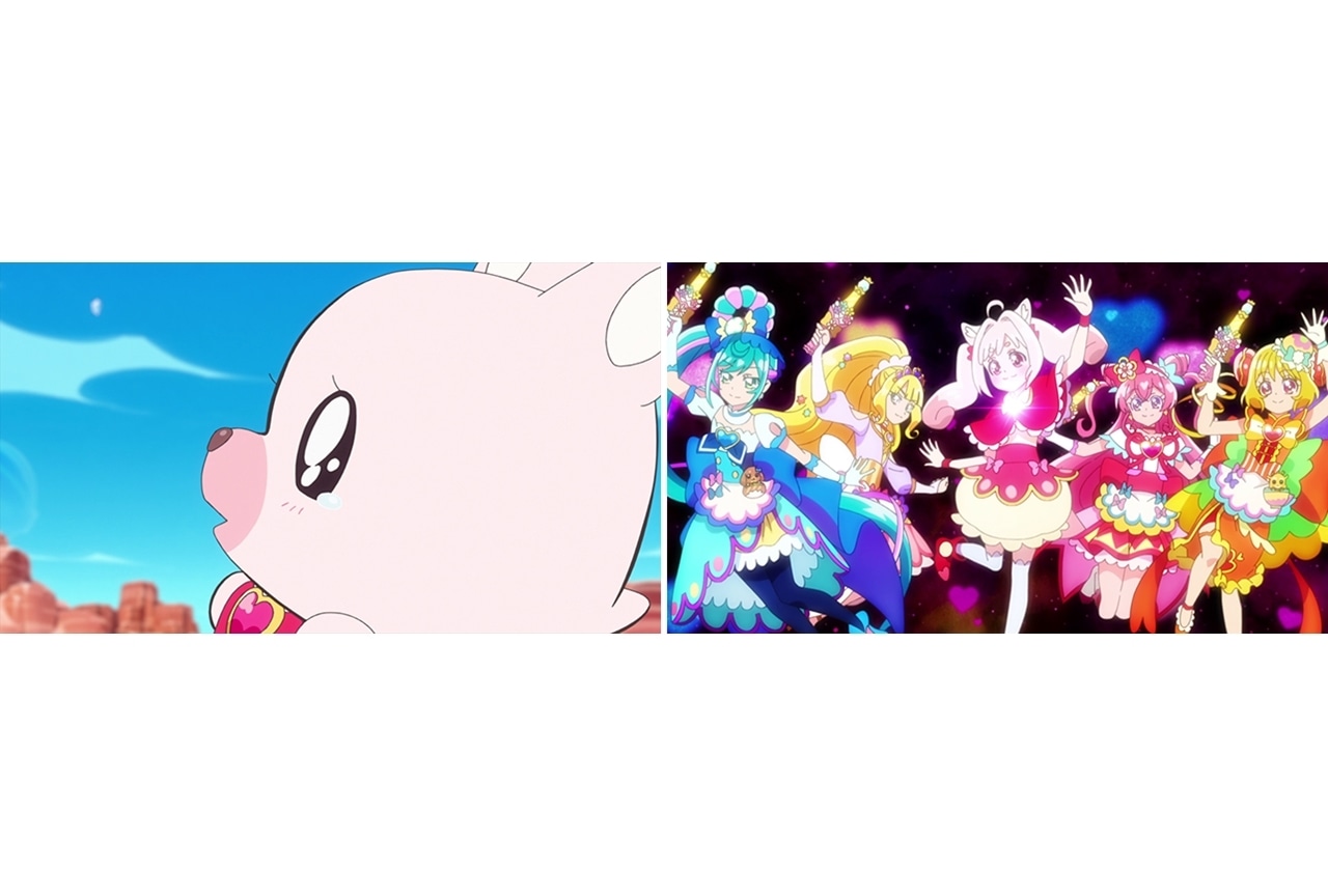 TVアニメ『デリシャスパーティ♡プリキュア』第28話「コメコメの力をみんなに…！パーティキャンドルタクト！」先行カット到着！