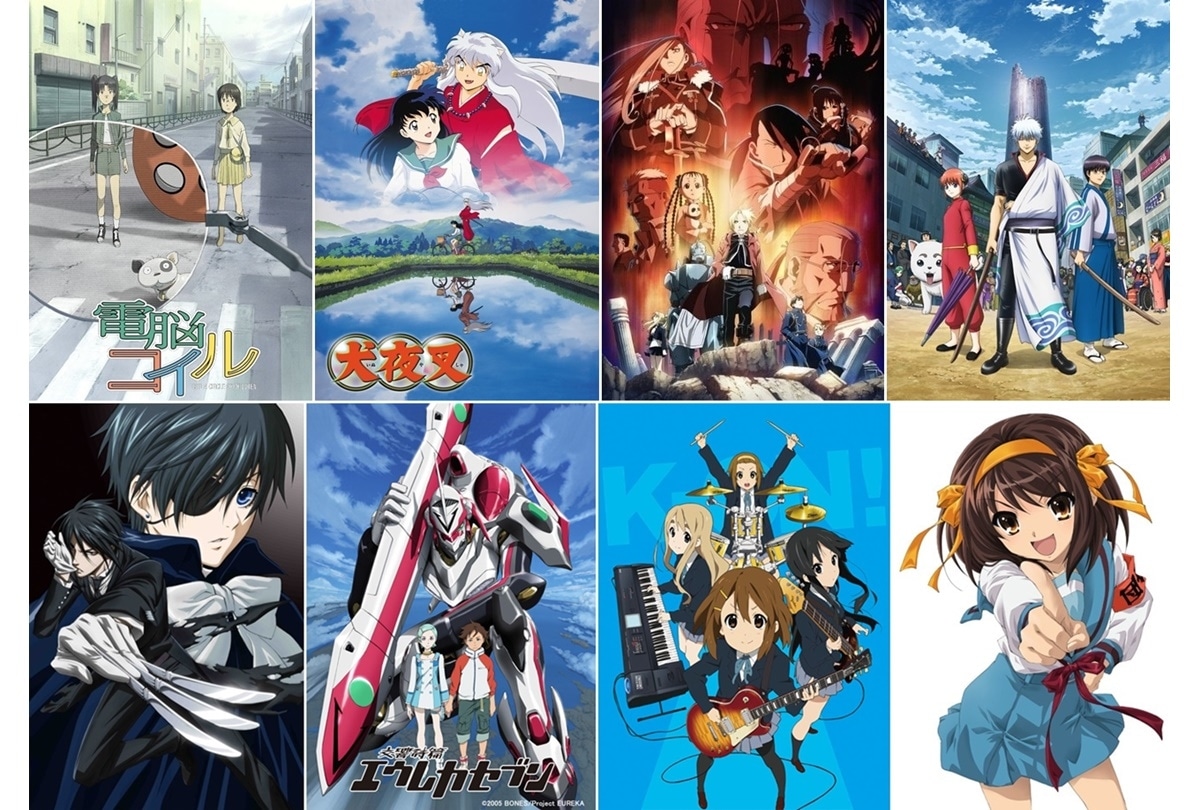 【2000年代アニメ】様々な「燃え」＆「萌え」が充実した傑作ラインナップ