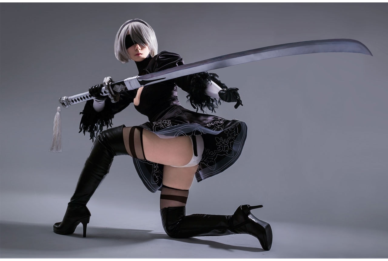 『NieR』シリーズよりヨルハ二号B型「2B」のコスプレ特集