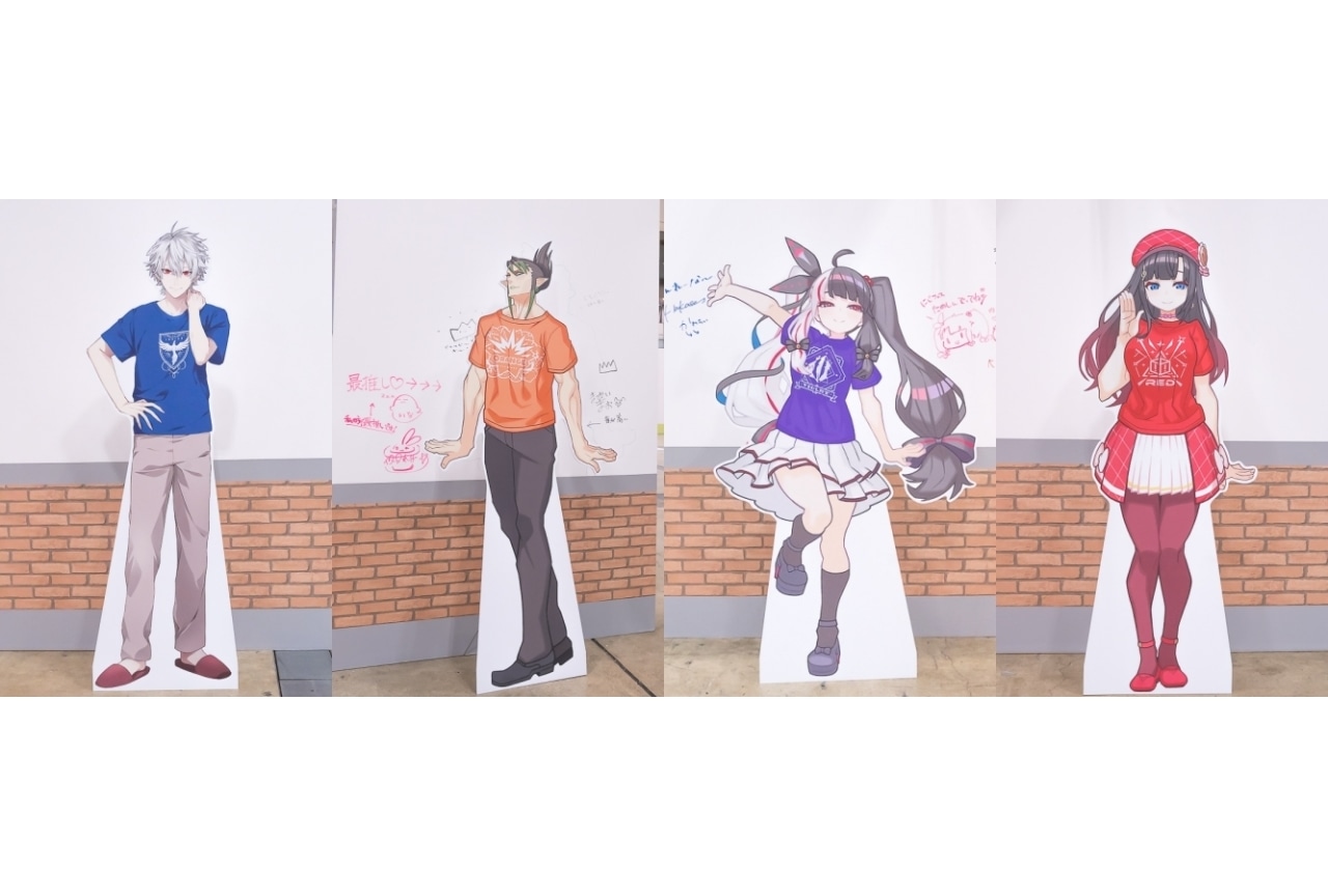 「にじフェス2022」スタンディパネルフォトレポート