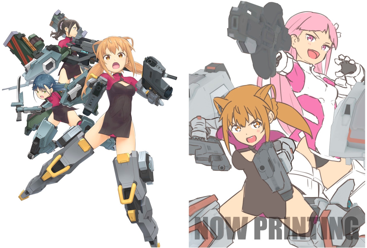 『アリスギア』の公式外伝コミック「朧月のレゴリス」がドラマCD化