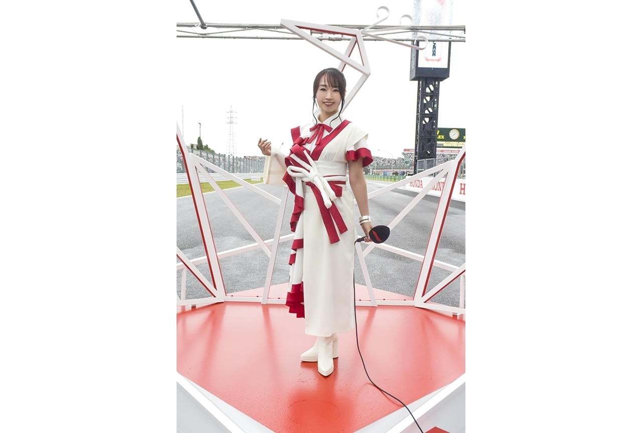 声優アーティストの水樹奈々、3年ぶり開催のF1日本グランプリレース決勝にて国歌独唱！