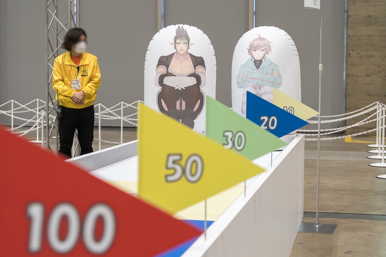 「にじフェス2022」レバガチャ&ローションカーリング企画フォトレポート