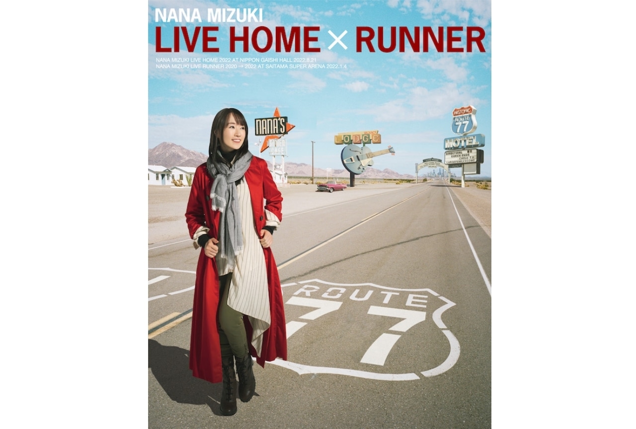 水樹奈々最新LIVE Blu-ray&DVDのジャケット写真などが公開