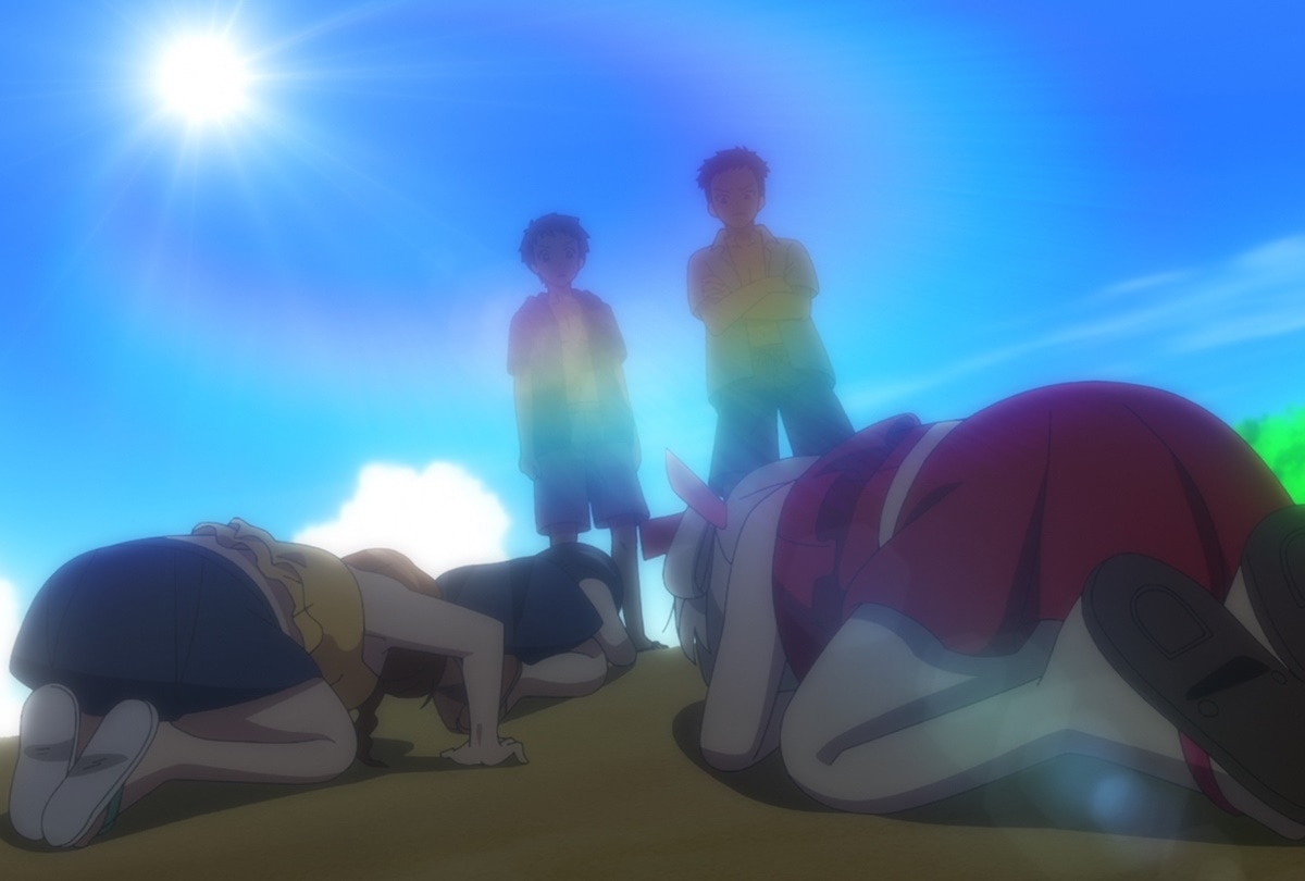 秋アニメ『4人はそれぞれウソをつく』第5話「海」場面カット公開