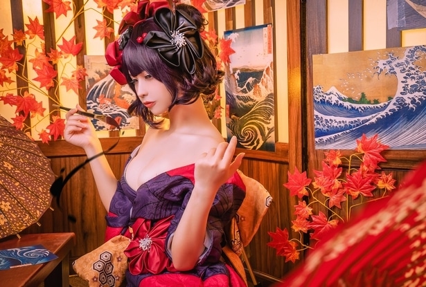 和服姿キャラクターコスプレ特集│『FGO』葛飾北斎、『鬼滅の刃』竈門禰豆子など