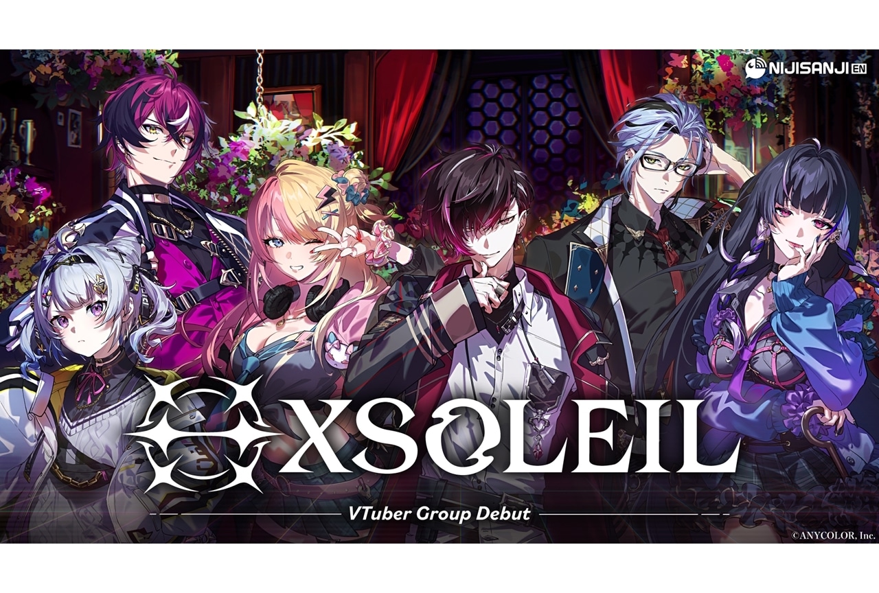 NIJISANJI ENからVTuberグループ『XSOLEIL (エクソレイ)』として6名デビュー！