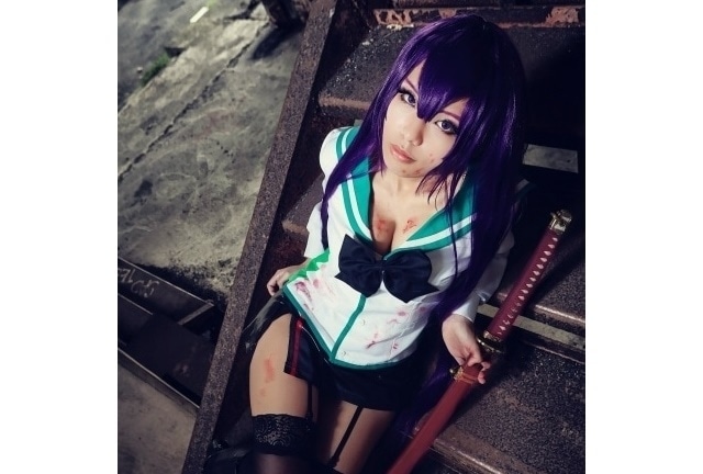 毒島冴子、神裂火織など刀を駆使する女性キャラの美麗コスプレ特集