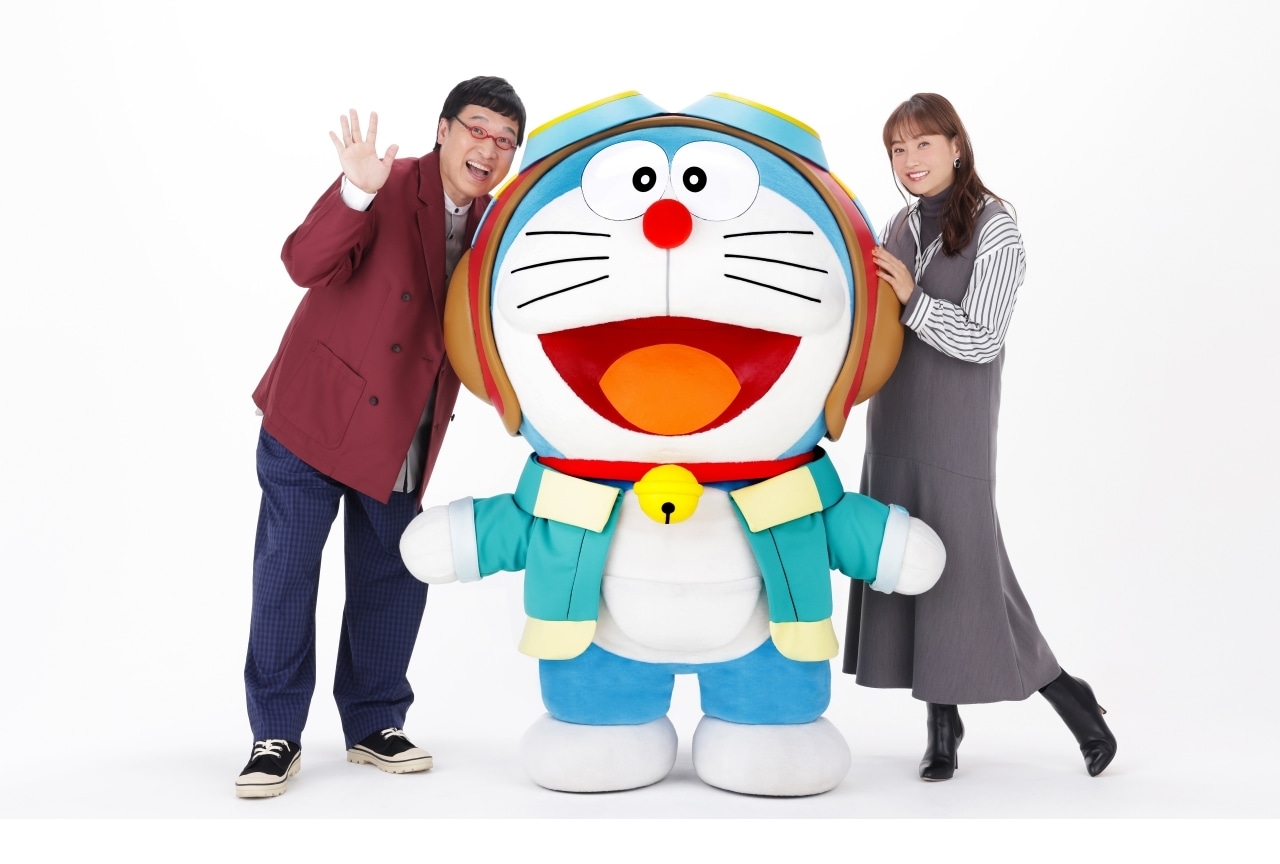『映画ドラえもん のび太と空の理想郷』山里亮太・藤本美貴が出演決定