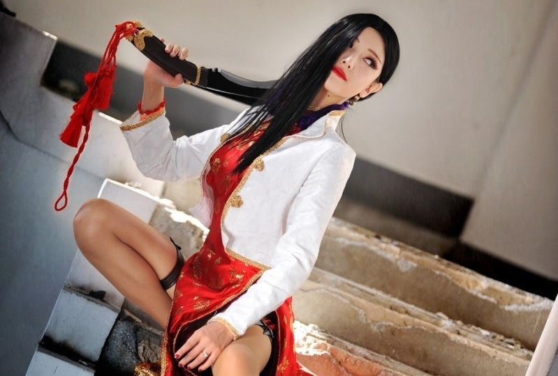 『ブラックラグーン』レヴィ、シェンフォアらの美麗コスプレ特集