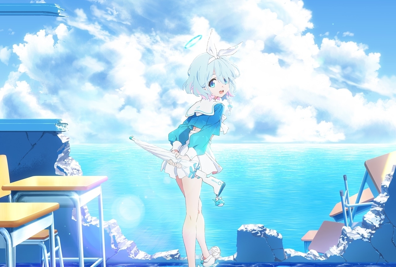 『ブルーアーカイブ』TVアニメ化決定！“アロナ“が描かれたティザービジュアルも公開