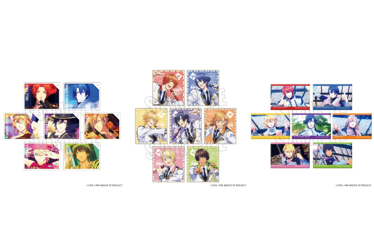 『劇場版 うた☆プリ』のトレーディング商品3点が3/10頃発売！