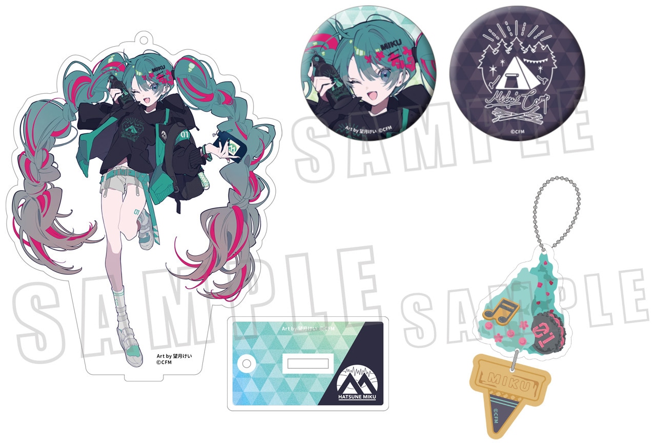 「初音ミク」望月けい描き下ろしACOSコラボ商品第2弾が発売決定