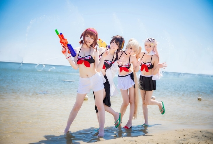 『艦これ』白露型駆逐艦コスプレ特集│白露、時雨、夕立、山風、村雨