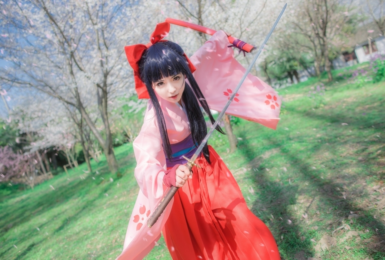 人気シリーズ『サクラ大戦』より、真宮寺さくらのコスプレ特集！