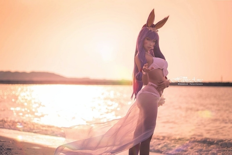 水着姿のキャラコスプレ特集│高嶺愛花、ニトクリス、レムなど