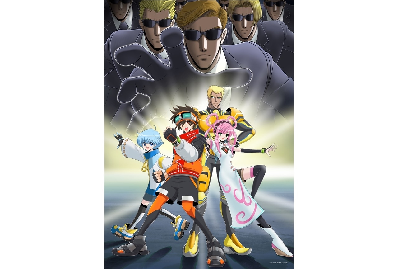 春アニメ『逃走中 グレートミッション』描き下ろしビジュアルが公開