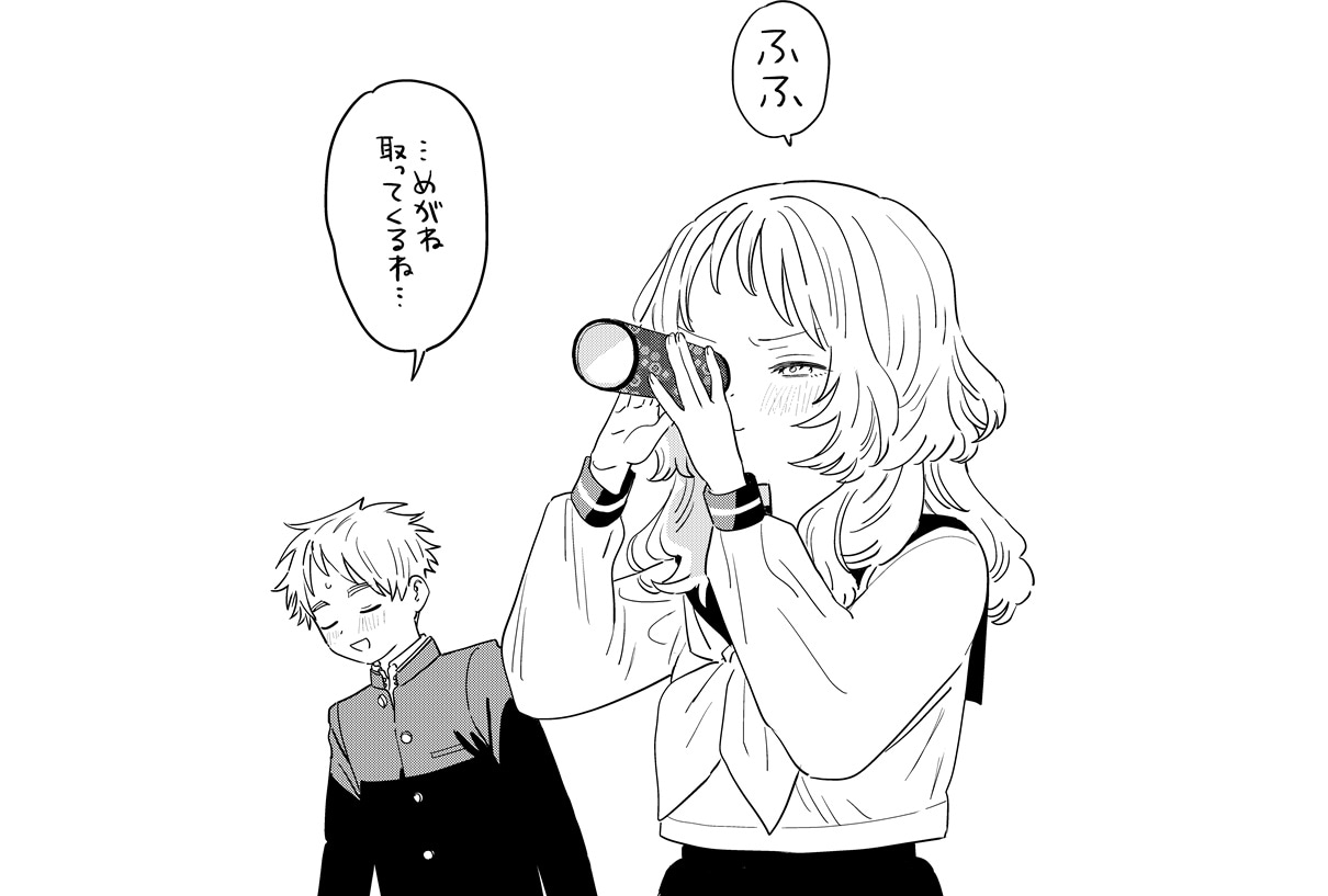 アニメ『好きな子がめがねを忘れた』描き下ろしイラストに変化が!?