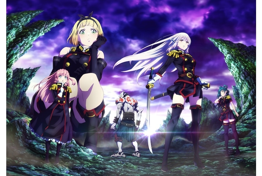 TVアニメ『魔都精兵のスレイブ』放送時期＆第2弾キービジュ公開