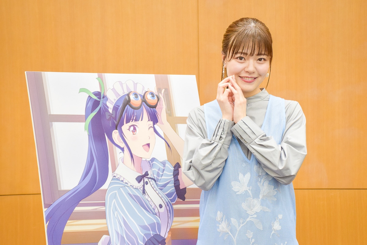 春アニメ『女神のカフェテラス』鶴河秋水役・鈴代紗弓インタビュー【連載第1回】