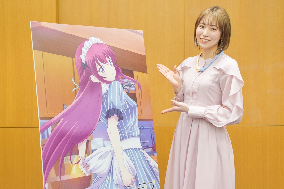 春アニメ『女神のカフェテラス』幕澤桜花役・青木瑠璃子インタビュー【連載第3回】