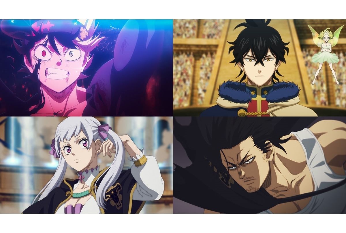 映画『ブラッククローバー 魔法帝の剣』場面カット＆声優コメント色紙