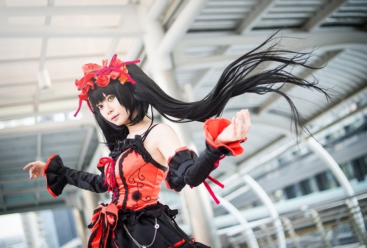 『デート・ア・ライブ』より、時崎狂三の妖艶なコスプレ写真をお届け