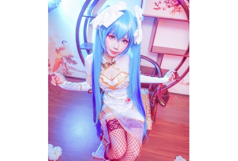 ボカロ「初音ミク」の可愛らしいコスプレ写真をお届け！