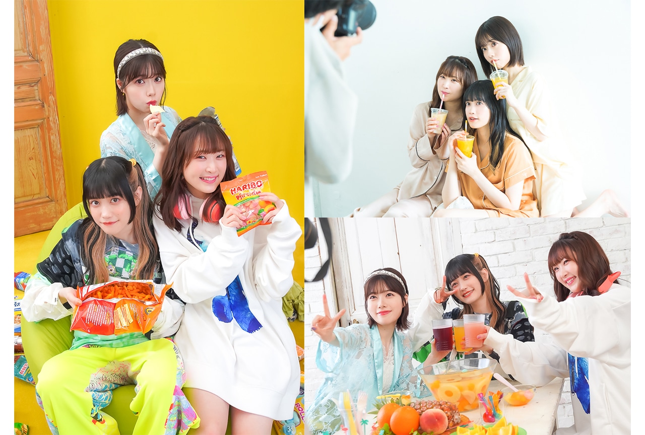 礒部花凜・船戸ゆり絵・小泉萌香の新ユニット“MIX JUICE”に独占初取材