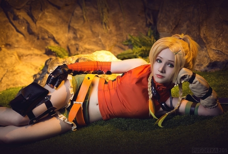 『FF X』より、ユウナ、ルール―、リュックの美しい写真をお届け