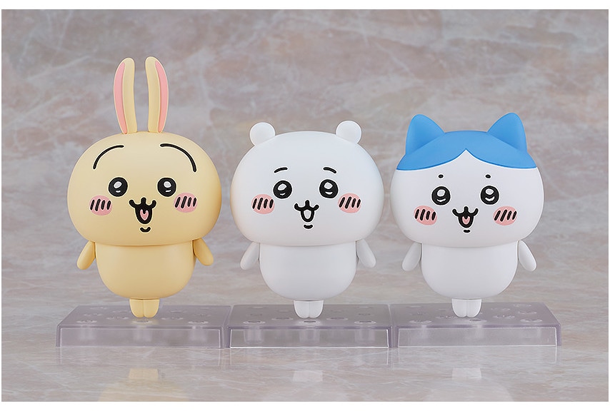 『ちいかわ』よりうさぎ、ちいかわ、ハチワレのねんどろいどが発売!