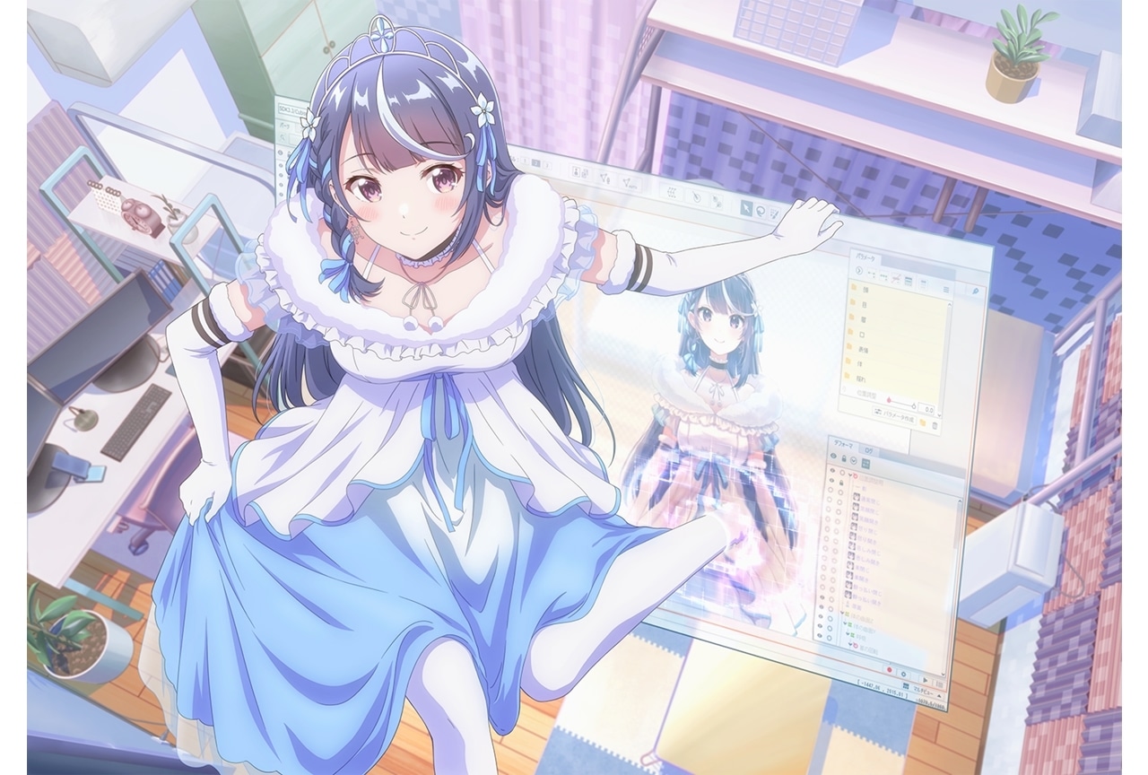 『ぶいでんアニメ』ティザービジュアルとメインスタッフ情報解禁！