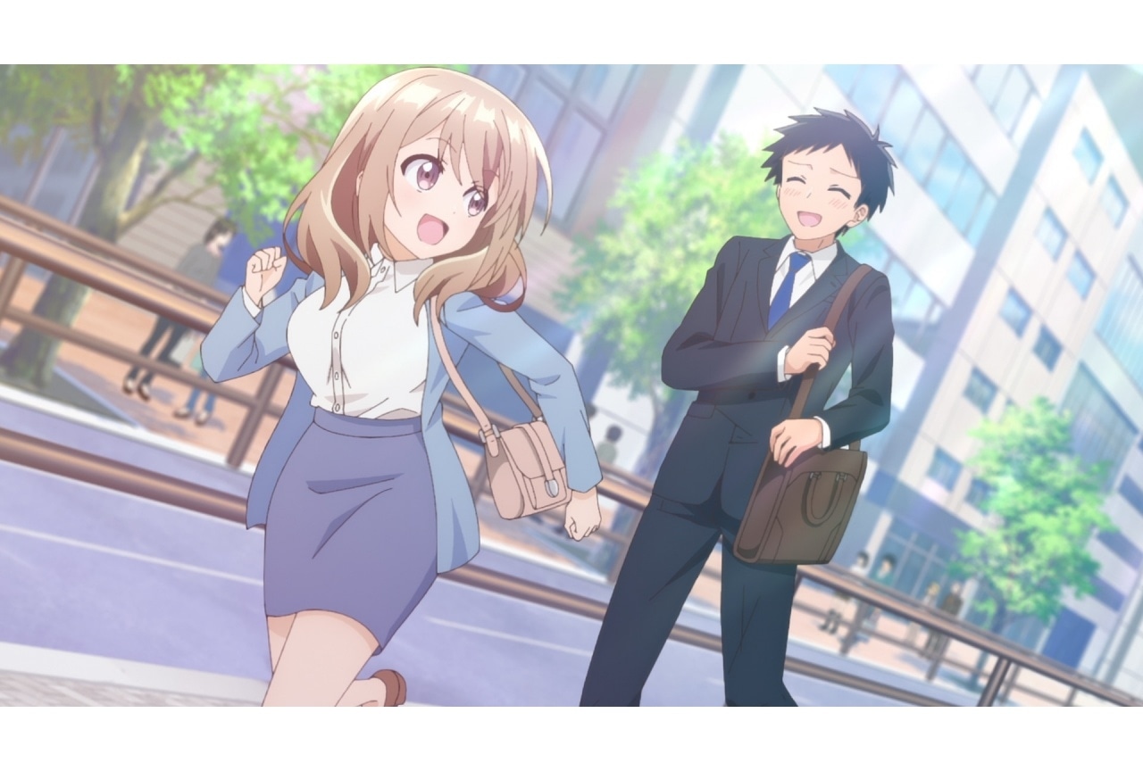 夏アニメ『うちの会社の小さい先輩の話』第1話あらすじ＆先行カット