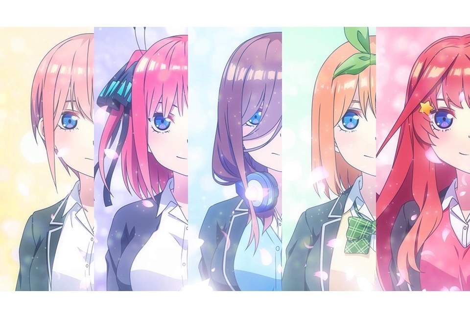 『五等分の花嫁 ～彼女と交わす五つの約束～』オープニングムービー公開