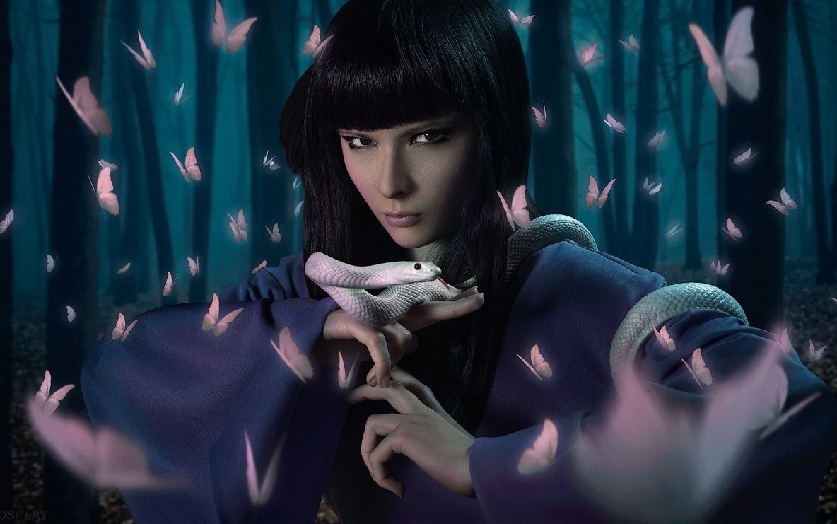 『バジリスク ~甲賀忍法帖~』朧、蛍火のコスプレ写真をお届け!