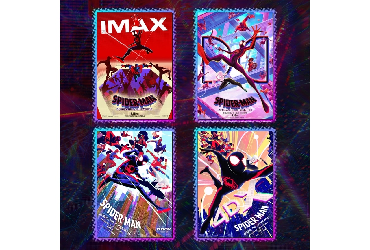 『スパイダーマン：アクロス・ザ・スパイダーバース』フォーマット別上映決定