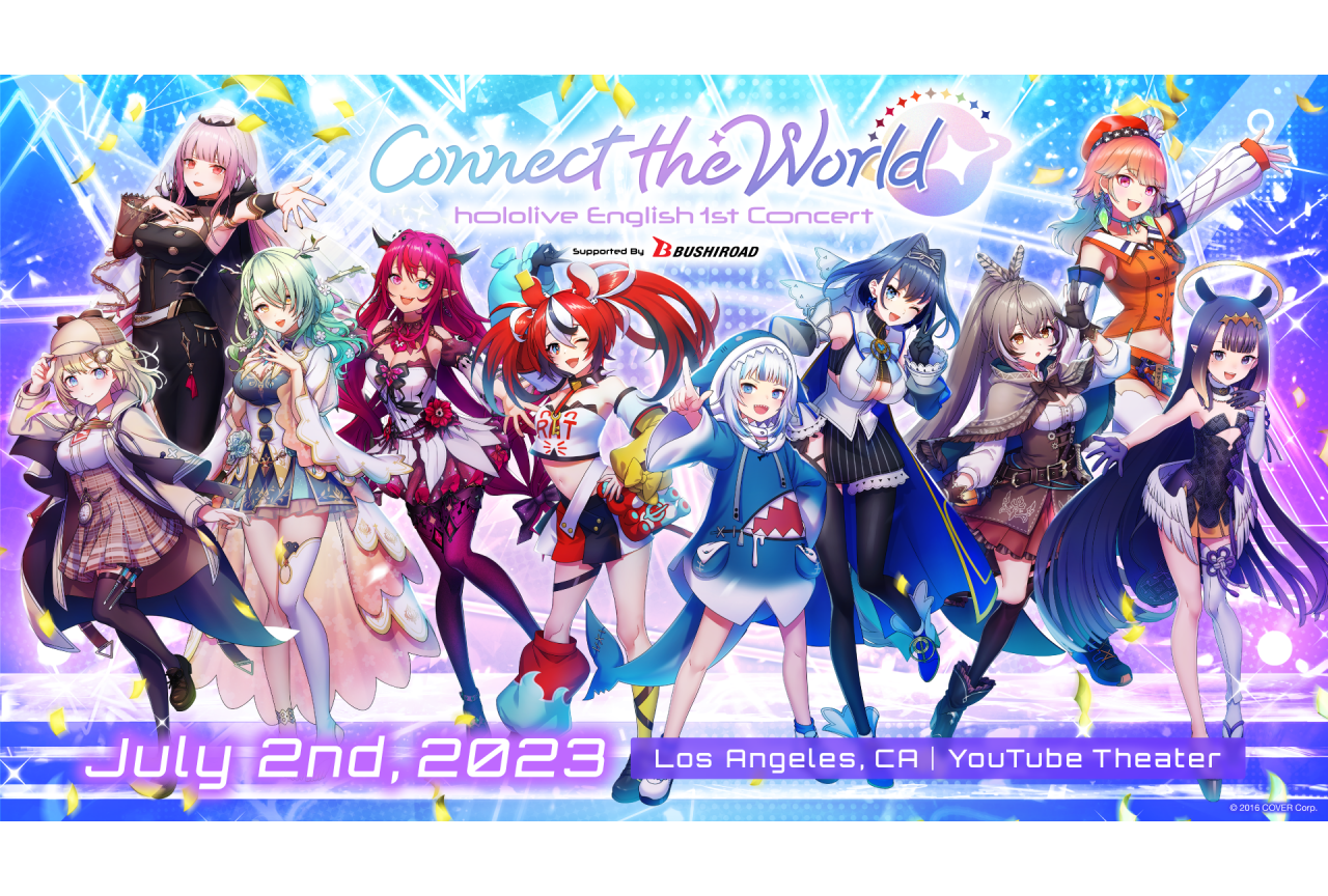 ホロライブEnglish 1stコンサートオリジナルソングのMV公開