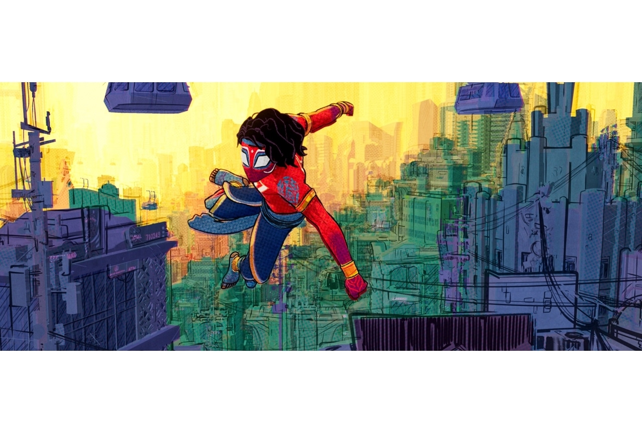 『スパイダーマン：アクロス・ザ・スパイダーバース』＜スパイダーマン・インディア編＞ 本編映像解禁