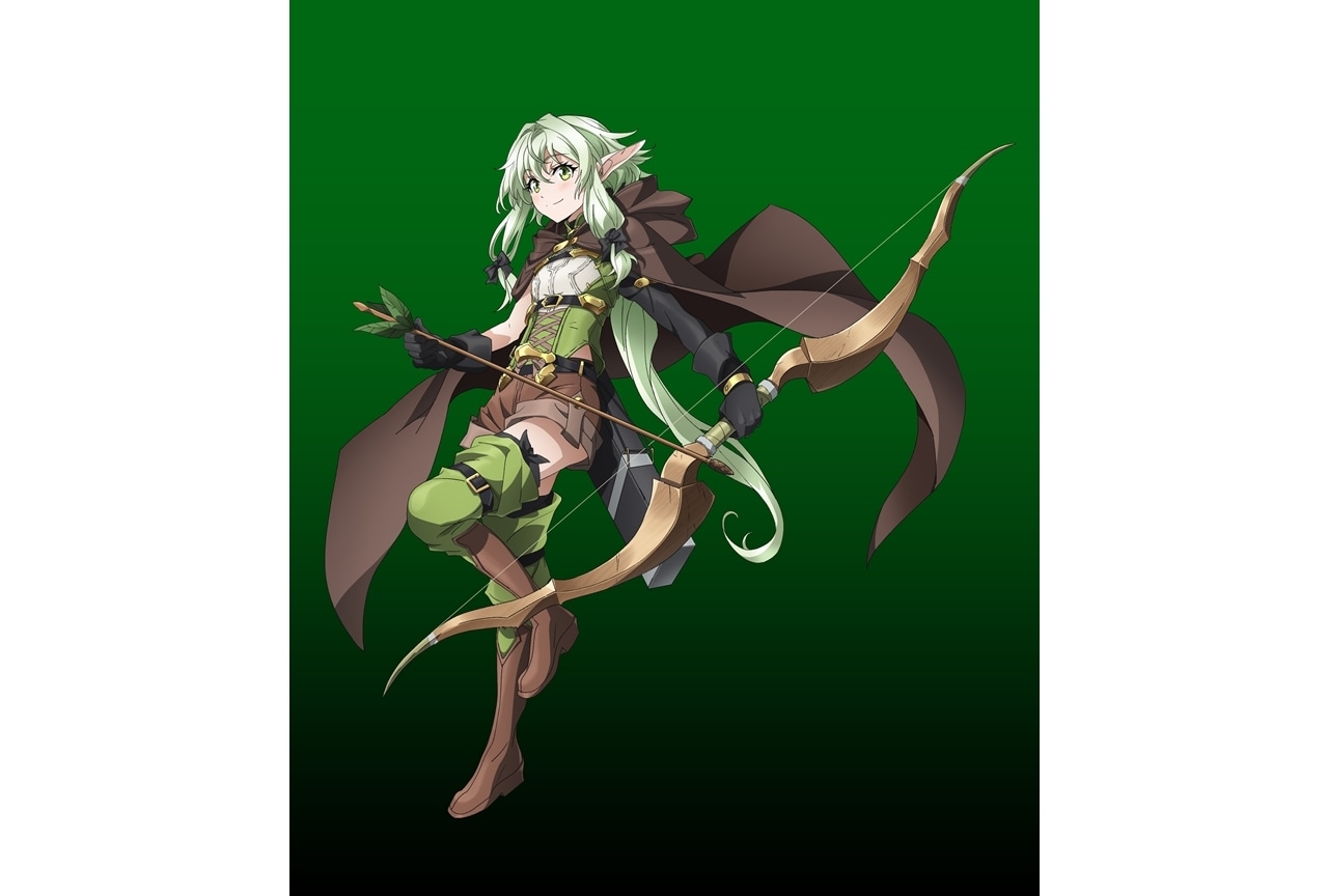 『ゴブスレⅡ』キャラビジュアル第3弾・妖精弓手（エルフ）公開！