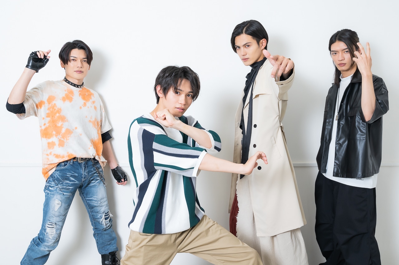 映画『仮面ライダーギーツ』簡秀吉×佐藤瑠雅×杢代和人×崎山つばさ 男性キャストインタビュー