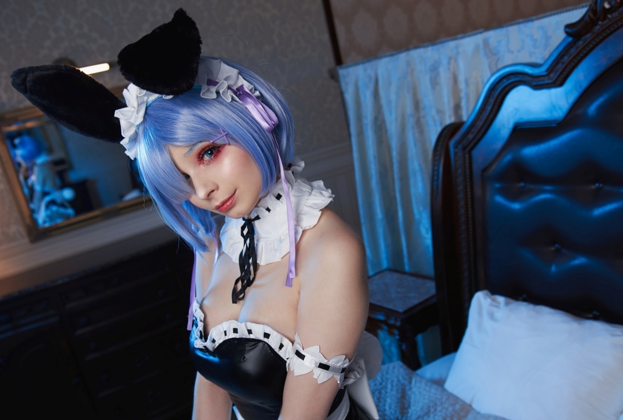 バニーガール姿のキャラコスプレ特集│レム、ベヨネッタ、時崎狂三など