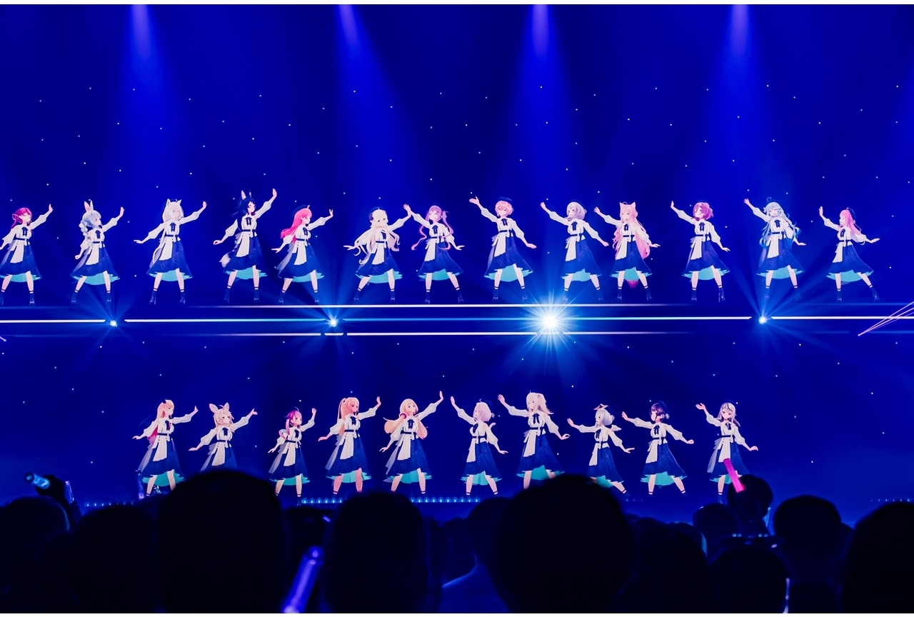 ホロライブ新音楽プロジェクト「Blue Journey」1stライブ公式レポート