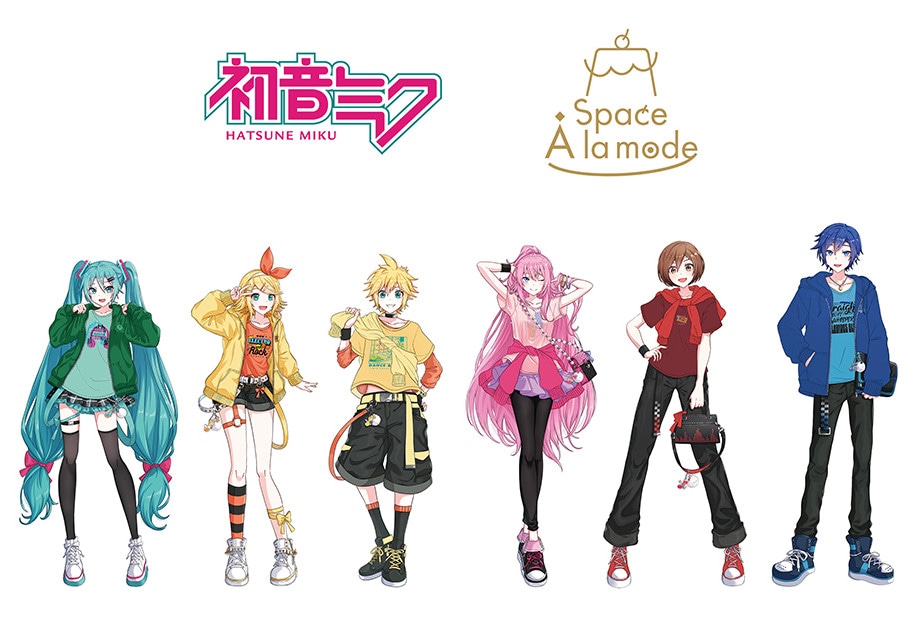 「Space A la mode」に『初音ミクシリーズ』商品登場