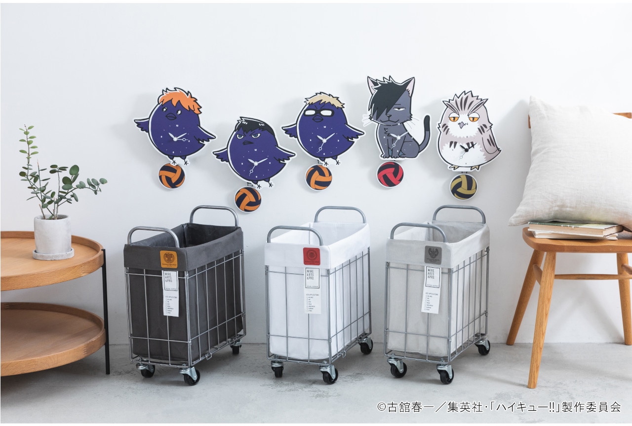 アニメ『ハイキュー!!』よりインテリア雑貨2点が受注スタート！
