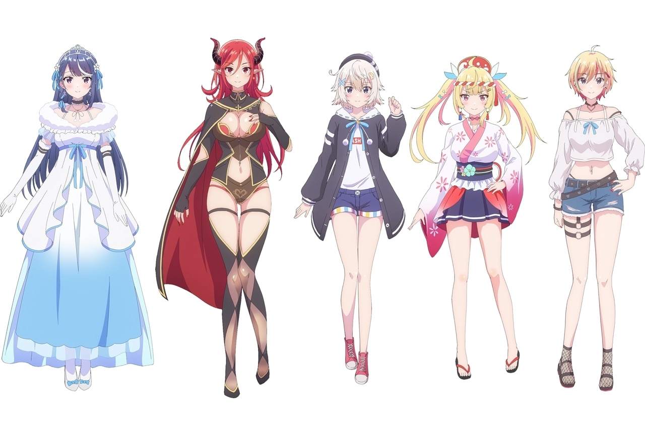 『ぶいでんアニメ』TVアニメ2024年放送スタート！出演声優に佐倉綾音ら5名発表